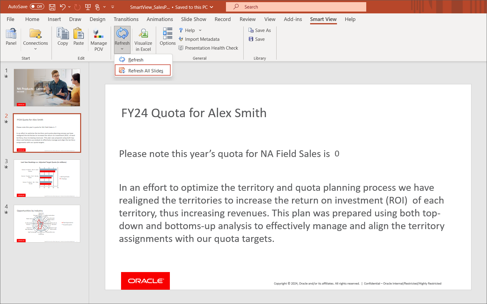 Refresh All Slides